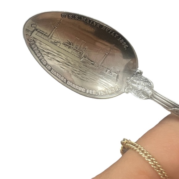 Vintage Other - U.S.S Marine Built 1895 Destroyed in Havana Harbor